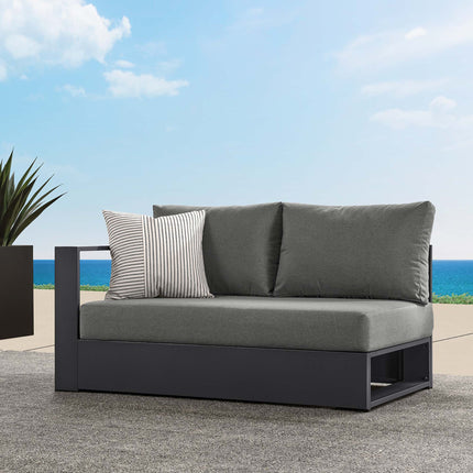 Modway EEI-6629 Tahoe Outdoor Patio Powder-Coated Aluminum Modular Left-Facing Loveseat - Plaza Home Decor