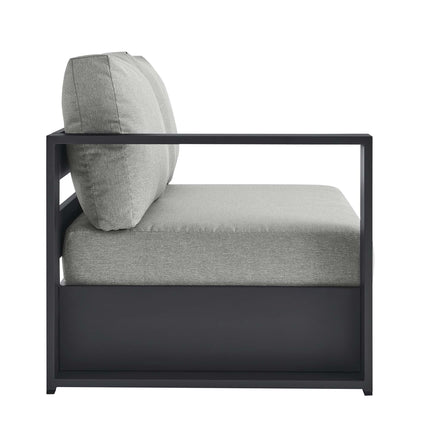 Modway EEI-6629 Tahoe Outdoor Patio Powder-Coated Aluminum Modular Left-Facing Loveseat - Plaza Home Decor