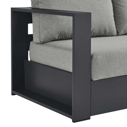 Modway EEI-6629 Tahoe Outdoor Patio Powder-Coated Aluminum Modular Left-Facing Loveseat - Plaza Home Decor