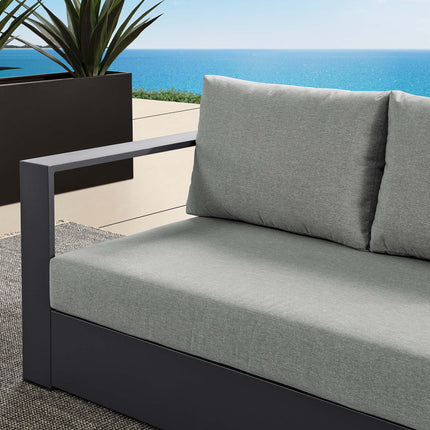 Modway EEI-6629 Tahoe Outdoor Patio Powder-Coated Aluminum Modular Left-Facing Loveseat - Plaza Home Decor