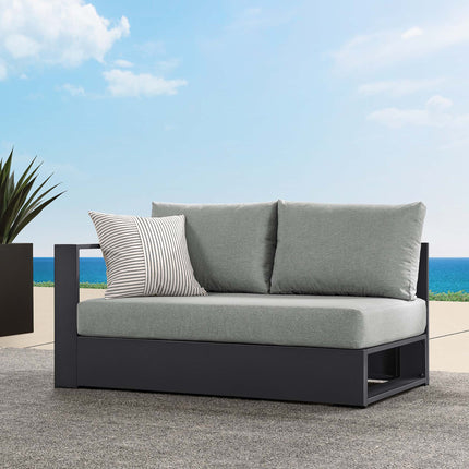 Modway EEI-6629 Tahoe Outdoor Patio Powder-Coated Aluminum Modular Left-Facing Loveseat - Plaza Home Decor