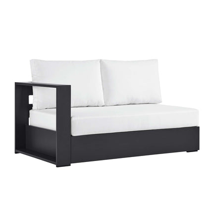 Modway EEI-6629 Tahoe Outdoor Patio Powder-Coated Aluminum Modular Left-Facing Loveseat - Plaza Home Decor
