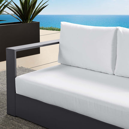 Modway EEI-6629 Tahoe Outdoor Patio Powder-Coated Aluminum Modular Left-Facing Loveseat - Plaza Home Decor