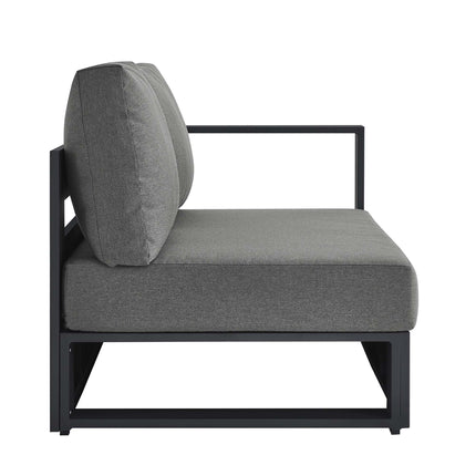 Modway EEI-6630 Tahoe Outdoor Patio Powder-Coated Aluminum Modular Right-Facing Loveseat - Plaza Home Decor