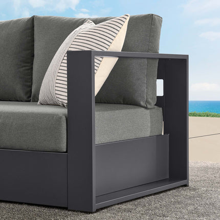 Modway EEI-6630 Tahoe Outdoor Patio Powder-Coated Aluminum Modular Right-Facing Loveseat - Plaza Home Decor