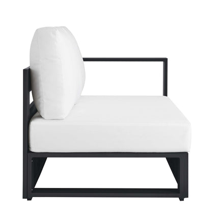 Modway EEI-6630 Tahoe Outdoor Patio Powder-Coated Aluminum Modular Right-Facing Loveseat - Plaza Home Decor