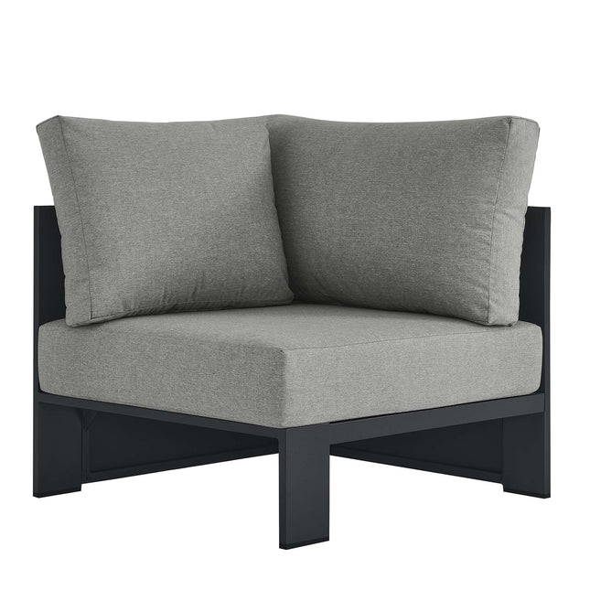 Modway EEI-6631 Tahoe Outdoor Patio Powder-Coated Aluminum Modular Corner Chair - Plaza Home Decor
