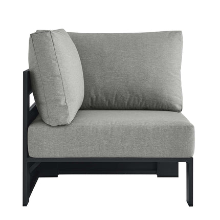 Modway EEI-6631 Tahoe Outdoor Patio Powder-Coated Aluminum Modular Corner Chair - Plaza Home Decor