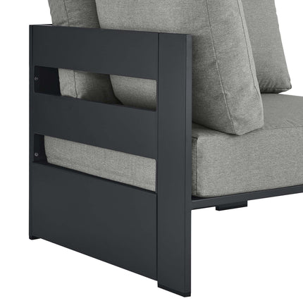 Modway EEI-6631 Tahoe Outdoor Patio Powder-Coated Aluminum Modular Corner Chair - Plaza Home Decor