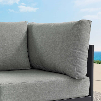 Modway EEI-6631 Tahoe Outdoor Patio Powder-Coated Aluminum Modular Corner Chair - Plaza Home Decor