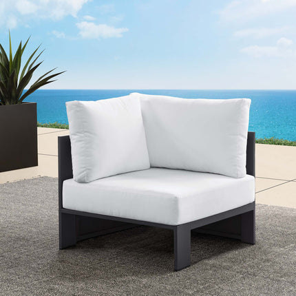 Modway EEI-6631 Tahoe Outdoor Patio Powder-Coated Aluminum Modular Corner Chair - Plaza Home Decor