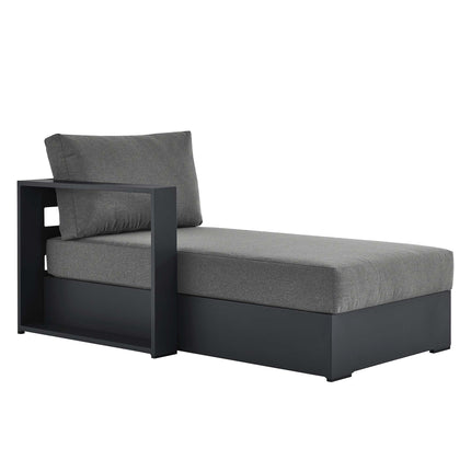 Modway EEI-6632 Tahoe Outdoor Patio Powder-Coated Aluminum Modular Left-Facing Chaise Lounge - Plaza Home Decor