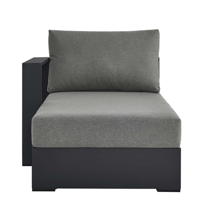 Modway EEI-6632 Tahoe Outdoor Patio Powder-Coated Aluminum Modular Left-Facing Chaise Lounge - Plaza Home Decor