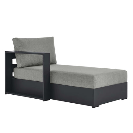 Modway EEI-6632 Tahoe Outdoor Patio Powder-Coated Aluminum Modular Left-Facing Chaise Lounge - Plaza Home Decor