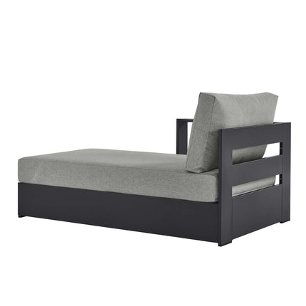 Modway EEI-6632 Tahoe Outdoor Patio Powder-Coated Aluminum Modular Left-Facing Chaise Lounge - Plaza Home Decor