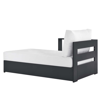 Modway EEI-6632 Tahoe Outdoor Patio Powder-Coated Aluminum Modular Left-Facing Chaise Lounge - Plaza Home Decor