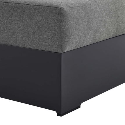 Modway EEI-6633 Tahoe Outdoor Patio Powder-Coated Aluminum Modular Right-Facing Chaise Lounge - Plaza Home Decor