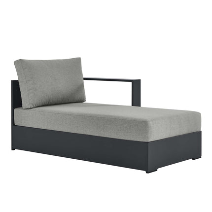 Modway EEI-6633 Tahoe Outdoor Patio Powder-Coated Aluminum Modular Right-Facing Chaise Lounge - Plaza Home Decor