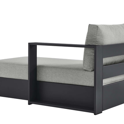 Modway EEI-6633 Tahoe Outdoor Patio Powder-Coated Aluminum Modular Right-Facing Chaise Lounge - Plaza Home Decor