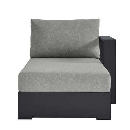 Modway EEI-6633 Tahoe Outdoor Patio Powder-Coated Aluminum Modular Right-Facing Chaise Lounge - Plaza Home Decor