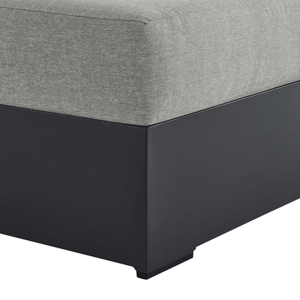 Modway EEI-6633 Tahoe Outdoor Patio Powder-Coated Aluminum Modular Right-Facing Chaise Lounge - Plaza Home Decor