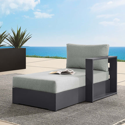 Modway EEI-6633 Tahoe Outdoor Patio Powder-Coated Aluminum Modular Right-Facing Chaise Lounge - Plaza Home Decor
