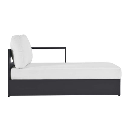 Modway EEI-6633 Tahoe Outdoor Patio Powder-Coated Aluminum Modular Right-Facing Chaise Lounge - Plaza Home Decor
