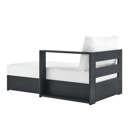 Modway EEI-6633 Tahoe Outdoor Patio Powder-Coated Aluminum Modular Right-Facing Chaise Lounge - Plaza Home Decor