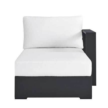 Modway EEI-6633 Tahoe Outdoor Patio Powder-Coated Aluminum Modular Right-Facing Chaise Lounge - Plaza Home Decor
