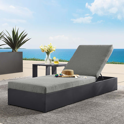 Modway EEI-6634 Tahoe Outdoor Patio Powder-Coated Aluminum Chaise Lounge Chair - Plaza Home Decor