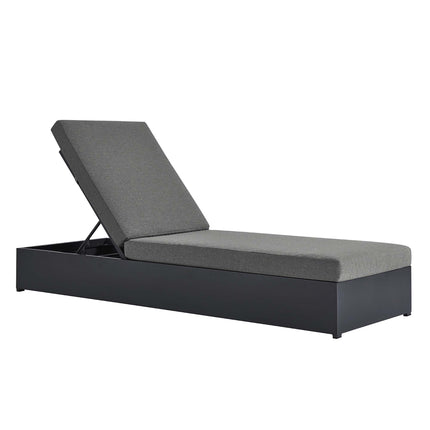 Modway EEI-6634 Tahoe Outdoor Patio Powder-Coated Aluminum Chaise Lounge Chair - Plaza Home Decor
