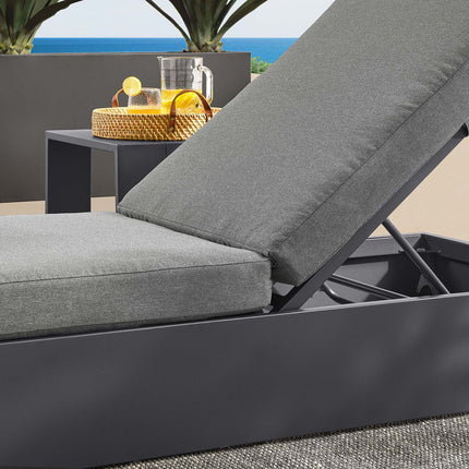 Modway EEI-6634 Tahoe Outdoor Patio Powder-Coated Aluminum Chaise Lounge Chair - Plaza Home Decor