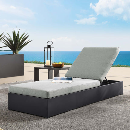 Modway EEI-6634 Tahoe Outdoor Patio Powder-Coated Aluminum Chaise Lounge Chair - Plaza Home Decor