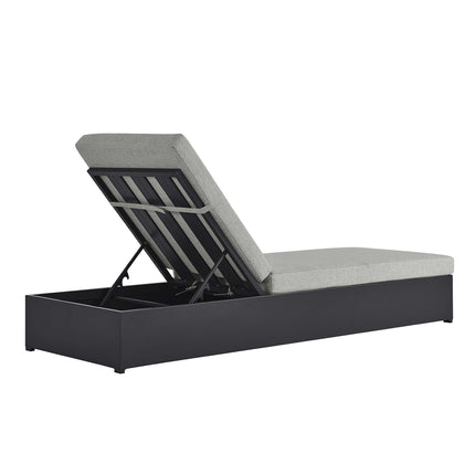 Modway EEI-6634 Tahoe Outdoor Patio Powder-Coated Aluminum Chaise Lounge Chair - Plaza Home Decor