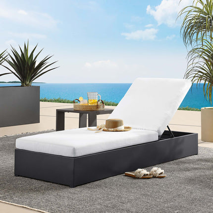 Modway EEI-6634 Tahoe Outdoor Patio Powder-Coated Aluminum Chaise Lounge Chair - Plaza Home Decor