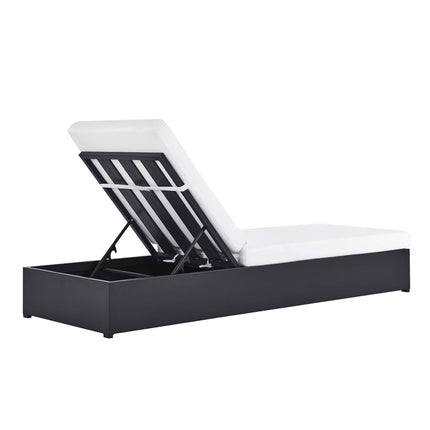 Modway EEI-6634 Tahoe Outdoor Patio Powder-Coated Aluminum Chaise Lounge Chair - Plaza Home Decor