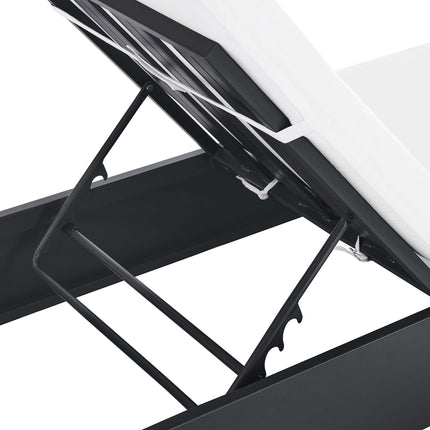 Modway EEI-6634 Tahoe Outdoor Patio Powder-Coated Aluminum Chaise Lounge Chair - Plaza Home Decor