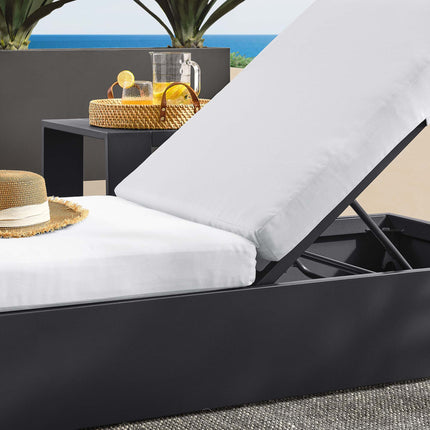 Modway EEI-6634 Tahoe Outdoor Patio Powder-Coated Aluminum Chaise Lounge Chair - Plaza Home Decor