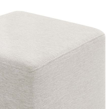 Modway EEI-6636 Callum 17" Square Woven Heathered Fabric Upholstered Ottoman Modway