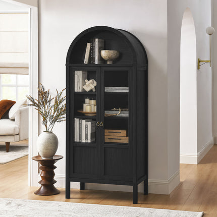 Modway EEI-6638 Tessa Tall Arched Storage Display Cabinet - Plaza Home Decor