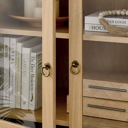 Modway EEI-6638 Tessa Tall Arched Storage Display Cabinet - Plaza Home Decor