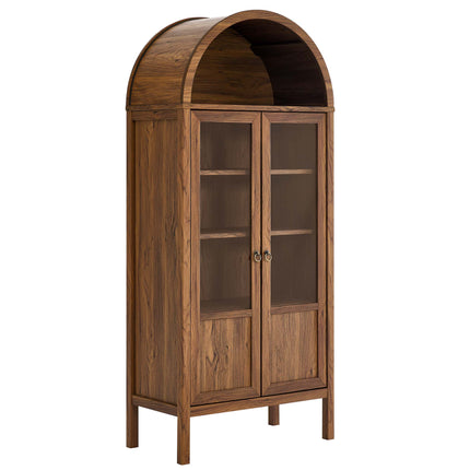 Modway EEI-6638 Tessa Tall Arched Storage Display Cabinet - Plaza Home Decor