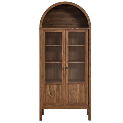 Modway EEI-6638 Tessa Tall Arched Storage Display Cabinet - Plaza Home Decor