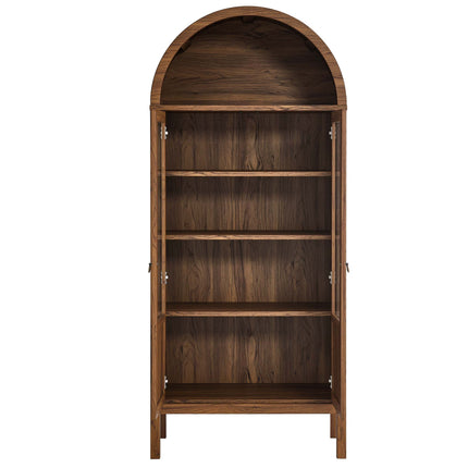 Modway EEI-6638 Tessa Tall Arched Storage Display Cabinet - Plaza Home Decor
