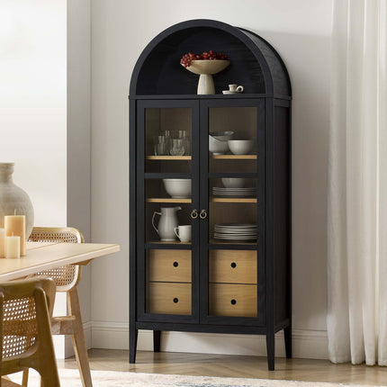 Modway EEI-6639 Nolan Tall Arched Storage Display Cabinet Modway