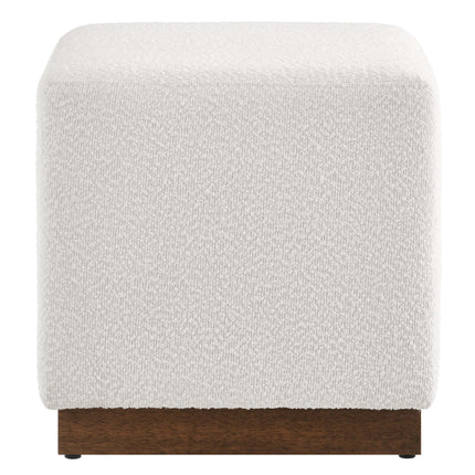 Modway EEI-6641 Tilden 17" Square Boucle Upholstered Ottoman - Plaza Home Decor