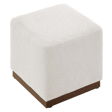 Modway EEI-6641 Tilden 17" Square Boucle Upholstered Ottoman - Plaza Home Decor