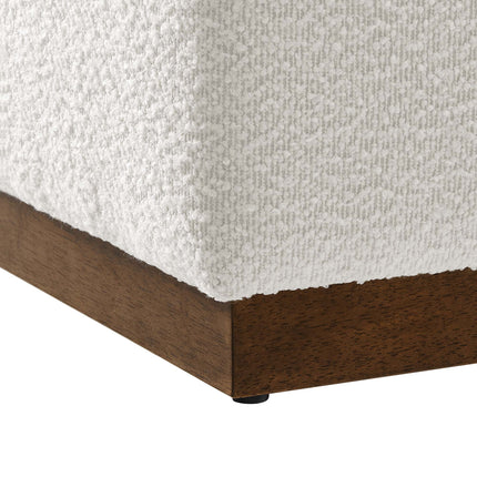 Modway EEI-6641 Tilden 17" Square Boucle Upholstered Ottoman - Plaza Home Decor