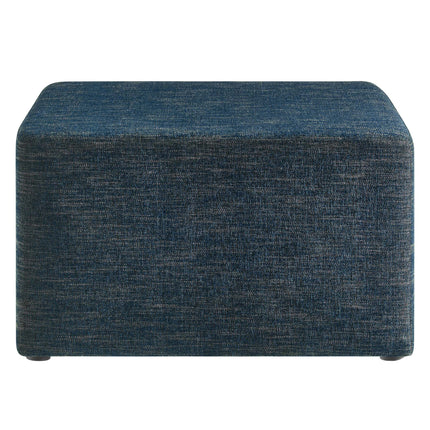 Modway EEI-6642 Callum Large 28" Square Woven Heathered Fabric Upholstered Ottoman Modway
