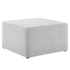 Heathered Weave Light Gray / Upholstered